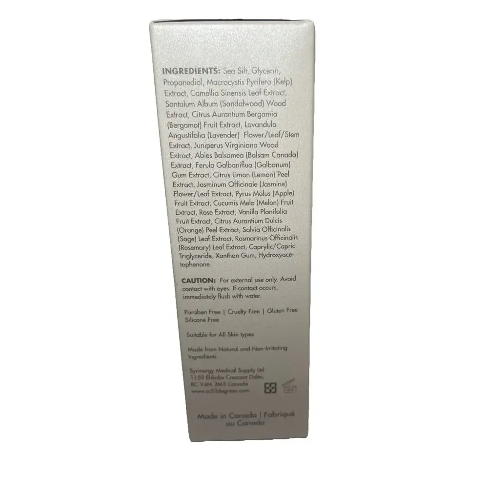 SC 53° Canadian Glacial Mud Mask. 4.2oz
